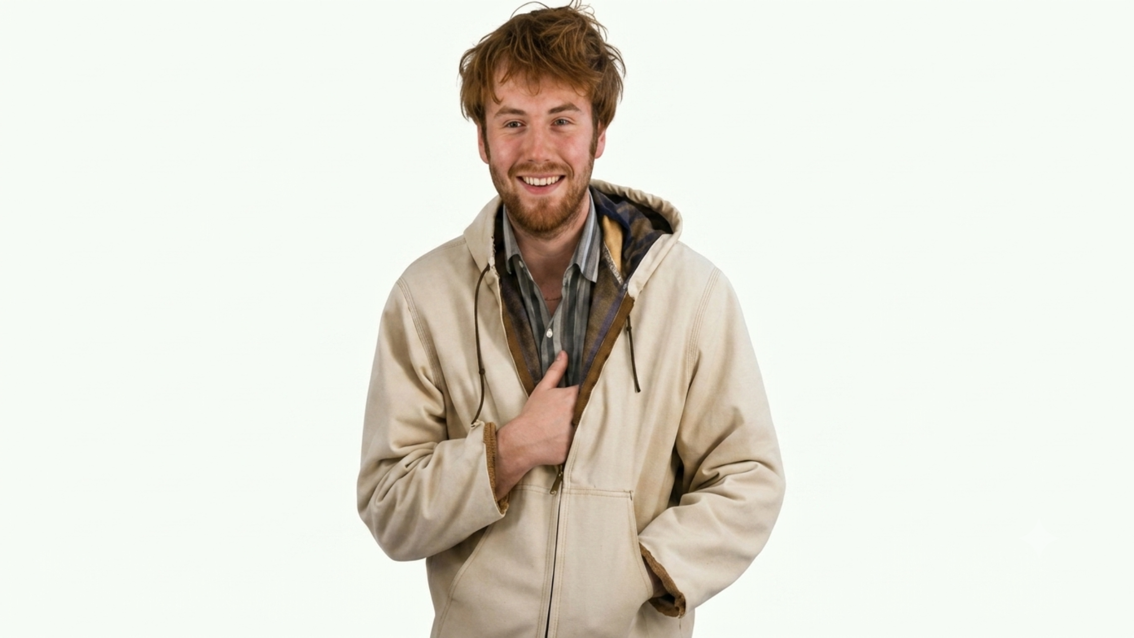 Cooper Hoffman hooded jacket